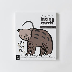 Lacing Cards - Woodlands Animals 